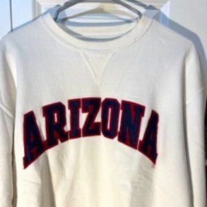 ** White Arizona Crewneck **
